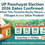UP Panchayat Election 2026 phase wise voting dates with district names and counting day