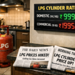 Latest LPG gas cylinder price update in India for domestic and commercial cylinders