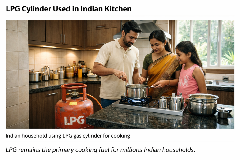 Latest LPG gas cylinder price update in India for domestic and commercial cylinders