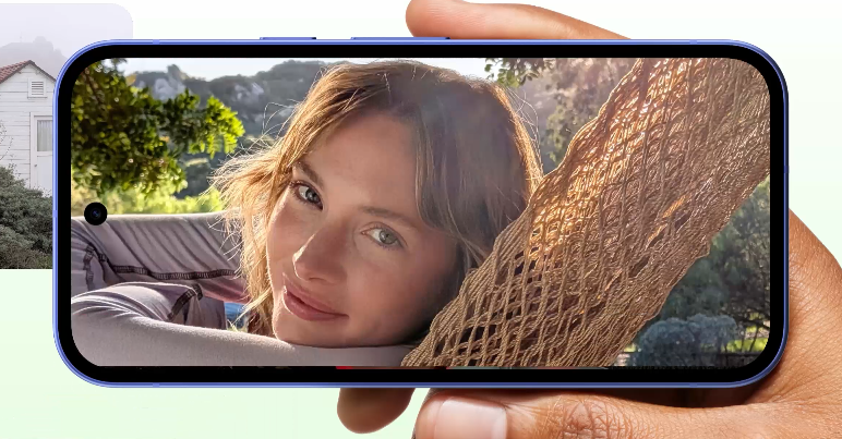 Google Pixel 10a smartphone showing official design, pricing, and feature highlights