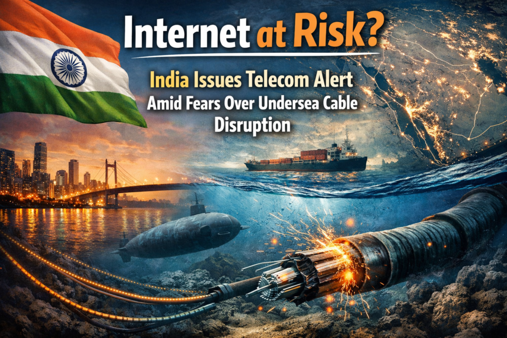 India telecom alert over undersea cable disruption risk