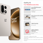 OnePlus 15 smartphone with advanced display, sleek design, and AI-powered features in 2026