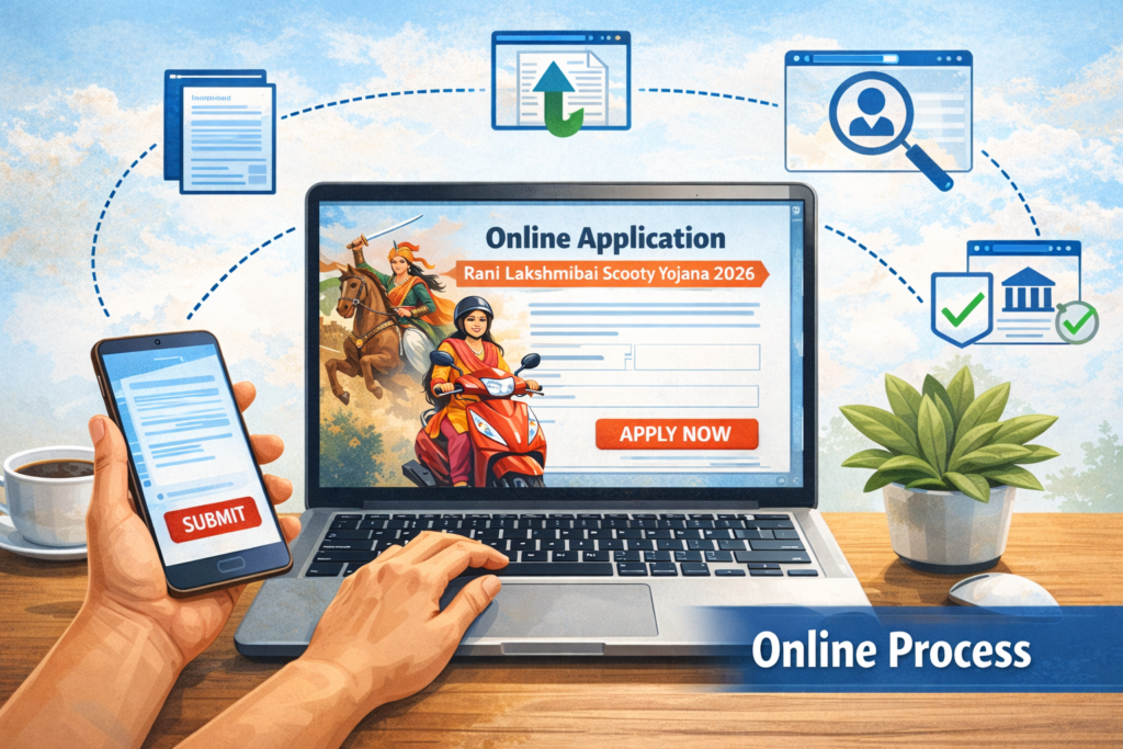 Rani Lakshmibai Scooty Yojana 2026 free scooter scheme for girl students