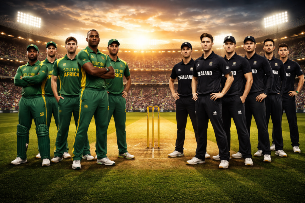 South Africa vs New Zealand cricket match key moments