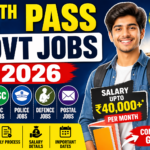 12th pass govt jobs 2026 apply online salary eligibility