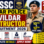 Bihar Police Havildar Instructor Recruitment 2026”