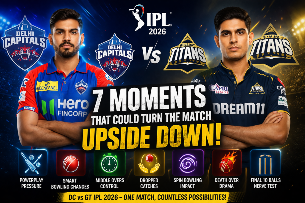DC vs GT IPL 2026 match preview between Delhi Capitals and Gujarat Titans