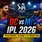 Delhi Capitals vs Mumbai Indians IPL 2026 match preview with pitch report and prediction