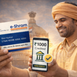 E Shram Card Payment 2026 ₹1000 Status Check