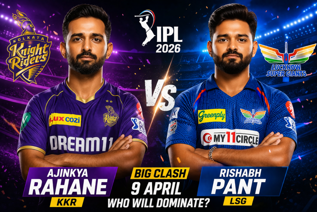 KKR vs LSG IPL 2026 match prediction for 9 April