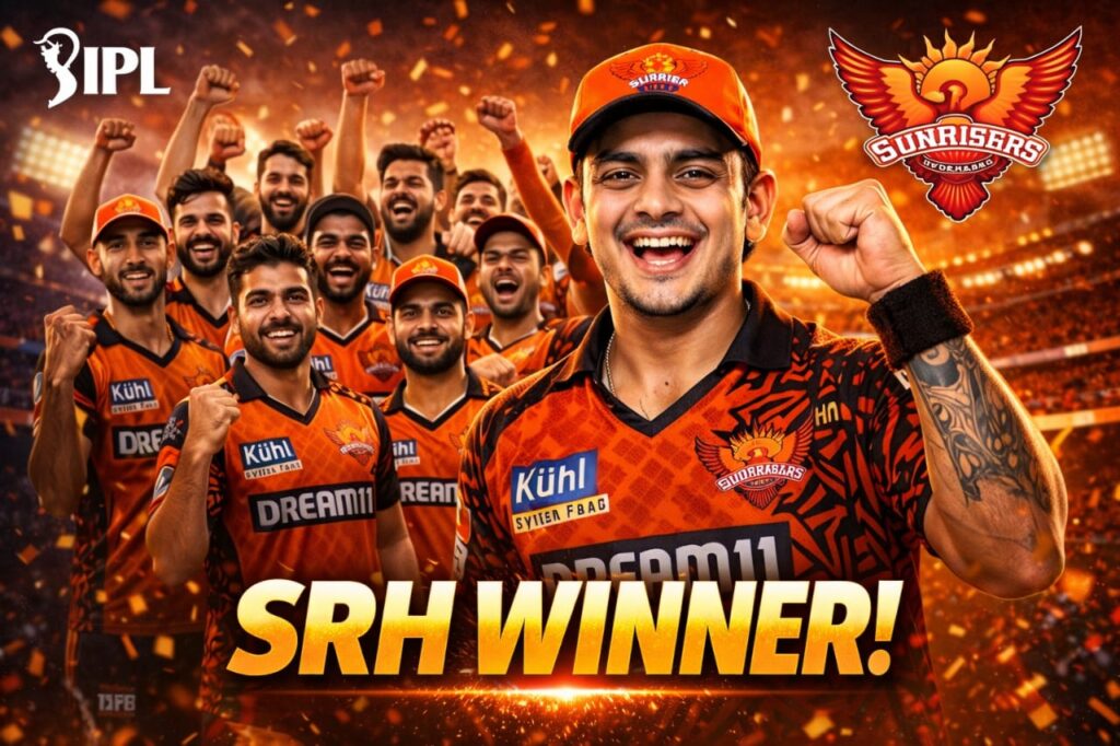 KKR vs SRH IPL Final Result 2026 match highlights and winner Sunrisers Hyderabad