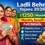 Ladli Behna Yojana 2026 ₹1250 monthly benefit scheme