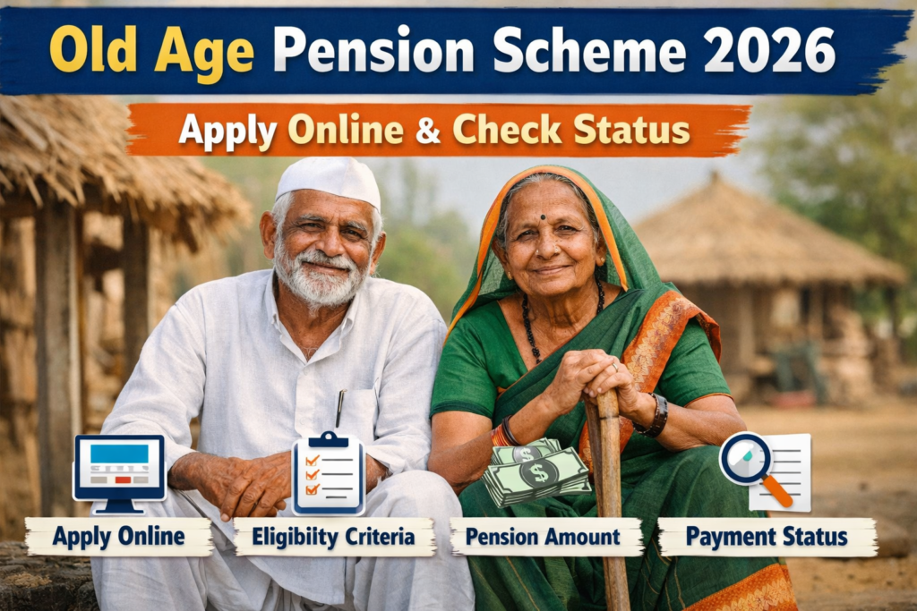 Old Age Pension Scheme 2026 apply online process