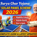 PM Surya Ghar Yojana 2026 Free Solar Panel Scheme
