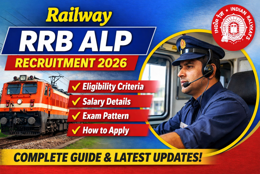RRB ALP Recruitment 2026 Apply Online Guide