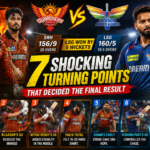 SRH vs LSG match turning points and final result analysis