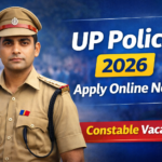 Students applying online for UP Police Constable 2026 recruitment