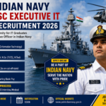 Indian Navy SSC Executive IT Recruitment 2026 Apply Online